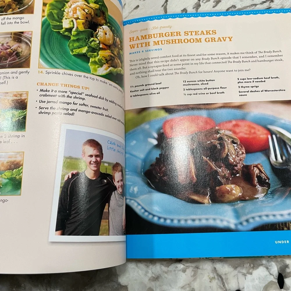 The Pioneer Woman Cookbook with Vibrant Floral Design
